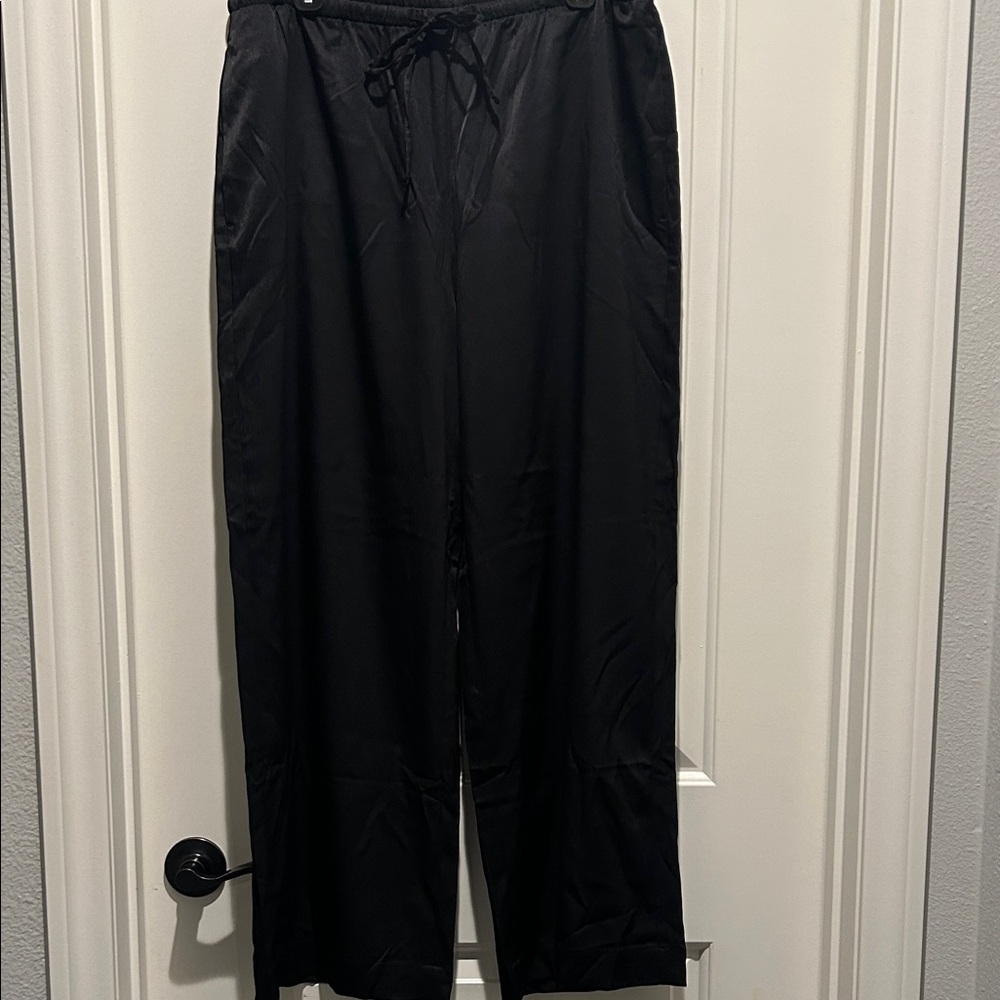 Banana Republic Women’s Black Wide-leg Drawstring
